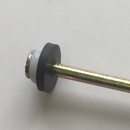 新価格「ブーブーライン」専用ロング釘(軟らかい砂利路面に適したロングサイズ)|駐車場、駐輪場専用白線ラインテープ(グラスファイバー強化サーモプラスチック製)