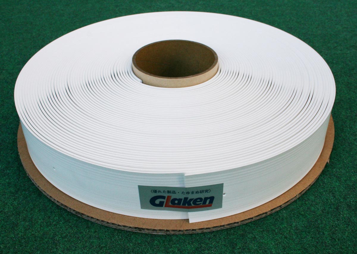 新価格「ブーブーライン」専用白線テープ|駐車場、駐輪場専用白線ラインテープ(グラスファイバー強化サーモプラスチック製)